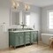James Martin Vanities Brittany 72in Double Vanity, Smokey Celadon w/ 3 CM White Zeus Top 650-V72-SC-3WZ - alternate 7